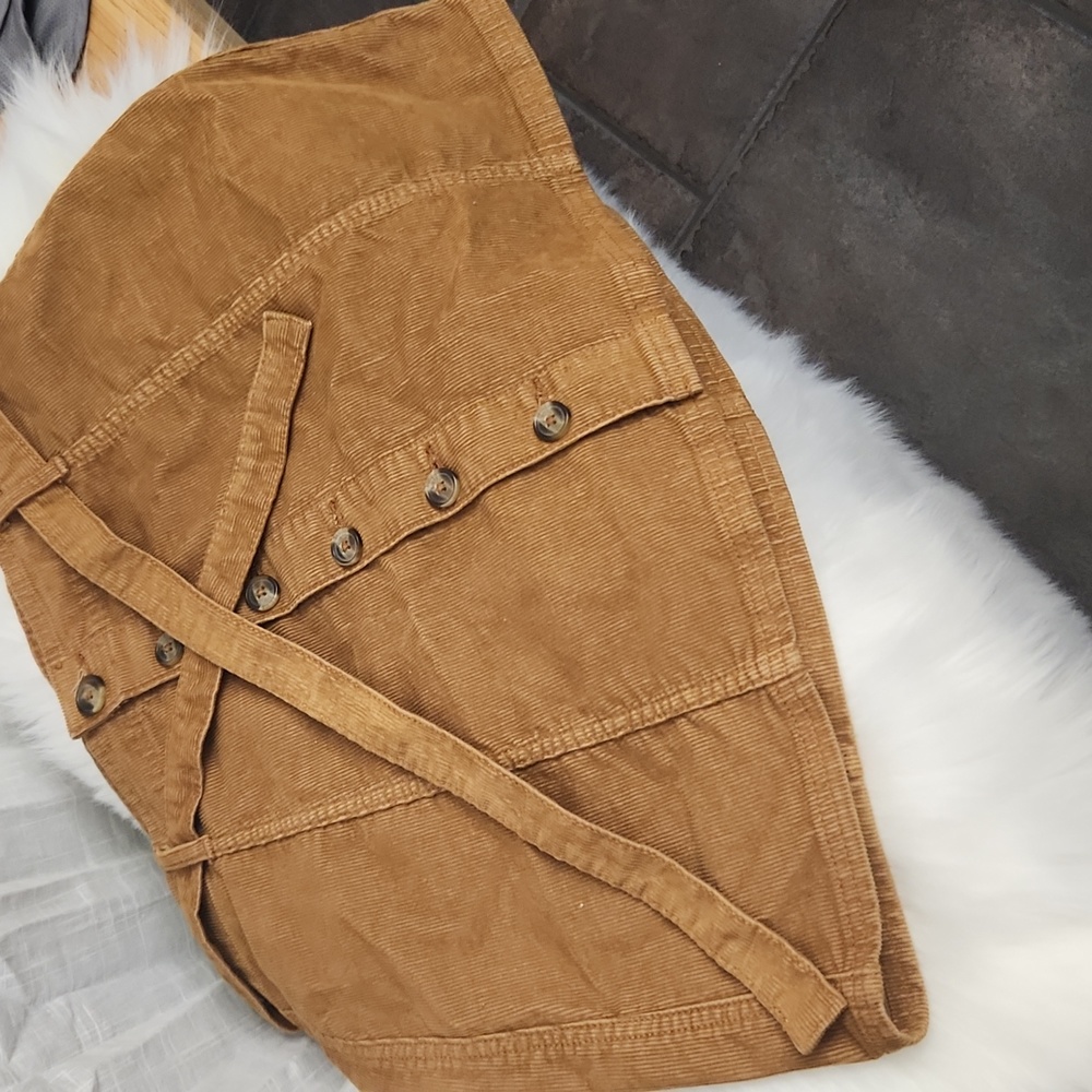 Corderoy Mini Skirt